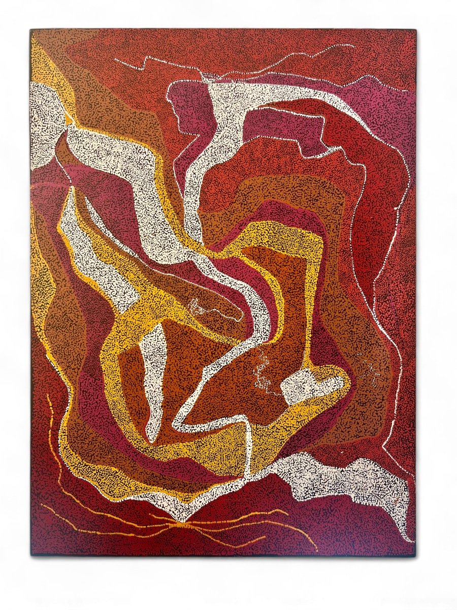 Aboriginal Painting By Jorna Newberry, Australia