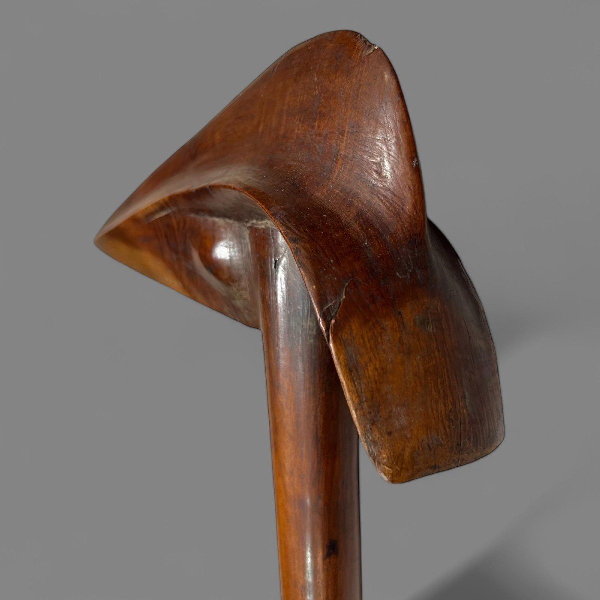 Rare Kanak "kagu" Wooden Bird Beak Puzzle, New Caledonia, 19th Century-photo-2