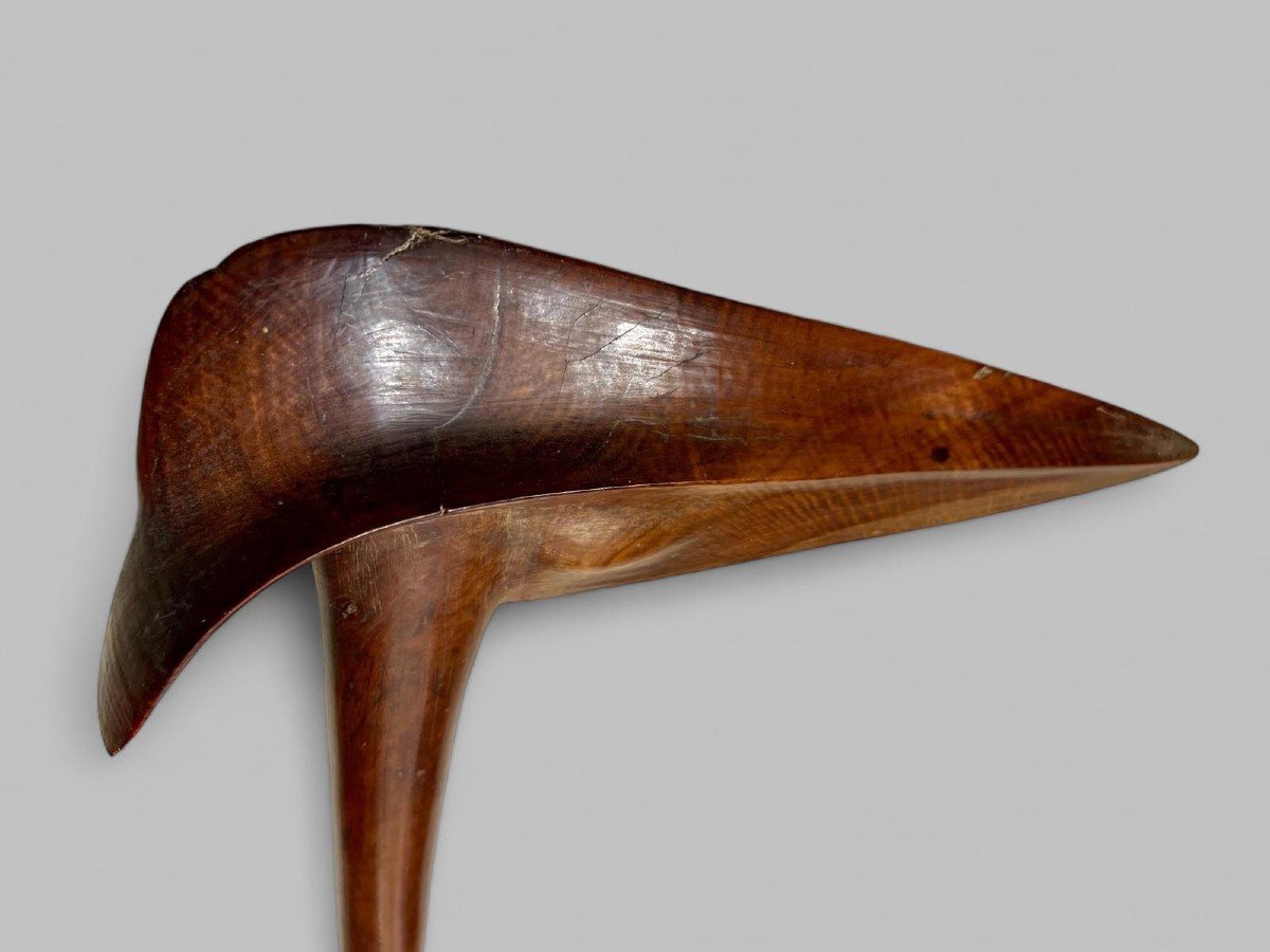 Rare Kanak "kagu" Wooden Bird Beak Puzzle, New Caledonia, 19th Century-photo-3