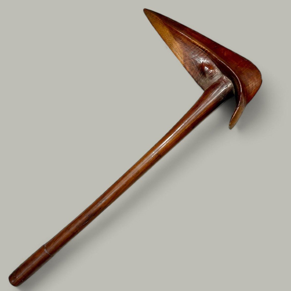 Rare Kanak "kagu" Wooden Bird Beak Puzzle, New Caledonia, 19th Century-photo-7