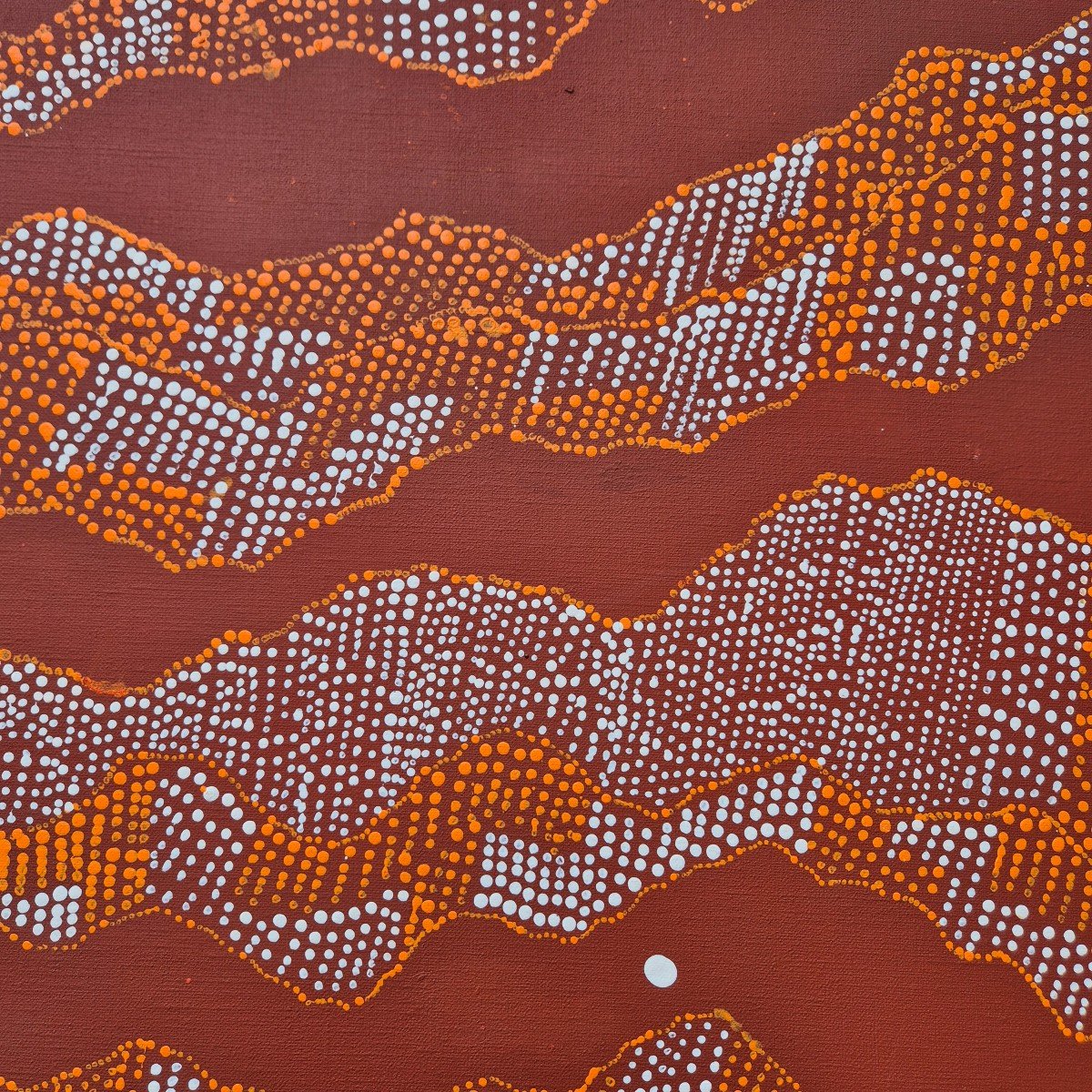  Julie Nangala Robertson, Ngapa Jukurrpa, Acrylique Sur Toile, 2015-photo-2