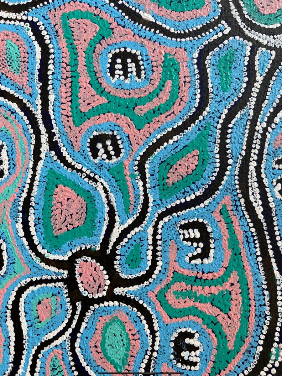 Aboriginal Painting, Bessie Nakamarra Sims-photo-4