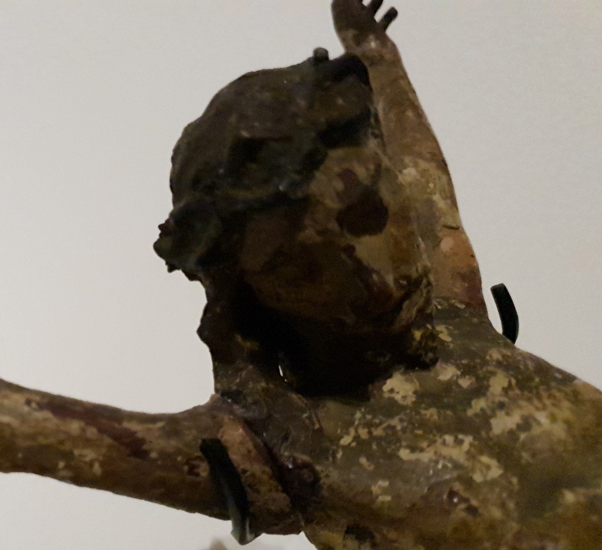 Christ - Sculpture En Bois - Polychromie - Fin XVI - XVII -photo-4