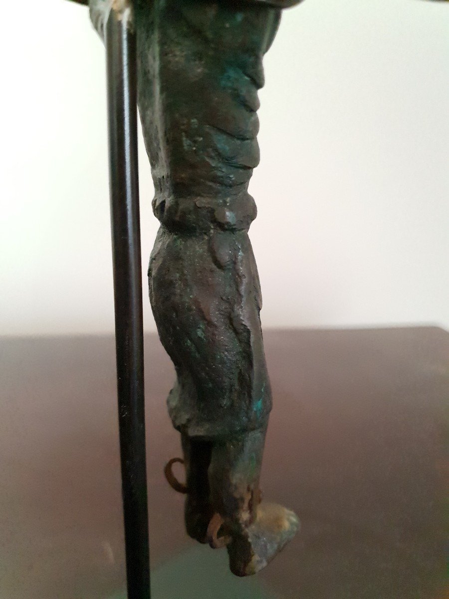 Christ - Bronze Subject - France Probably 15th Century -photo-5