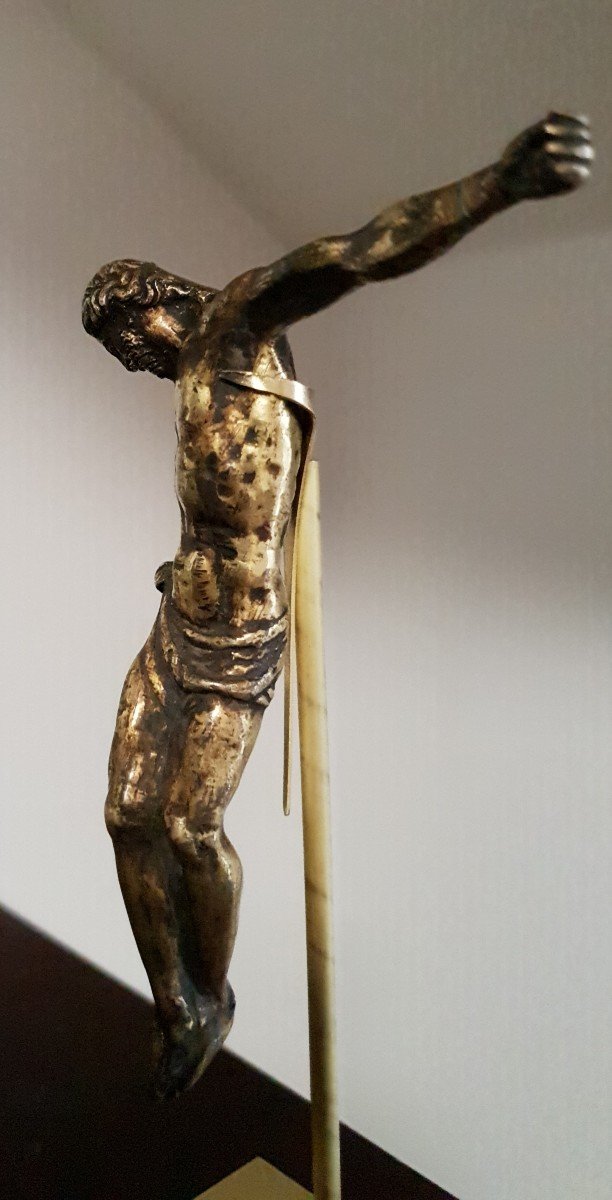 Christ - Sujet En Bronze - XVIIème-photo-3