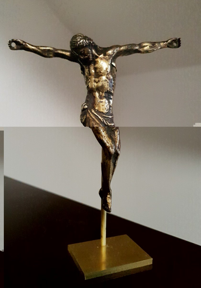 Christ - Sujet En Bronze - XVIIème-photo-1