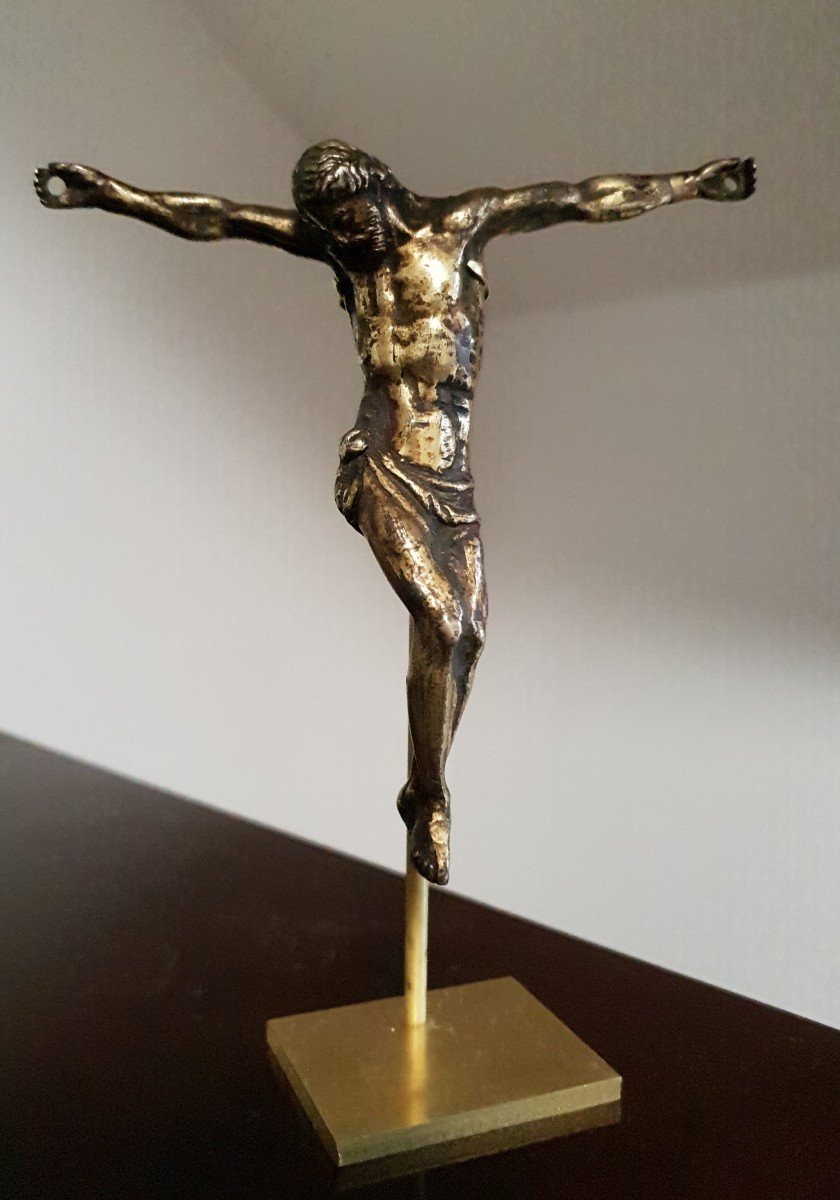 Christ - Sujet En Bronze - XVIIème