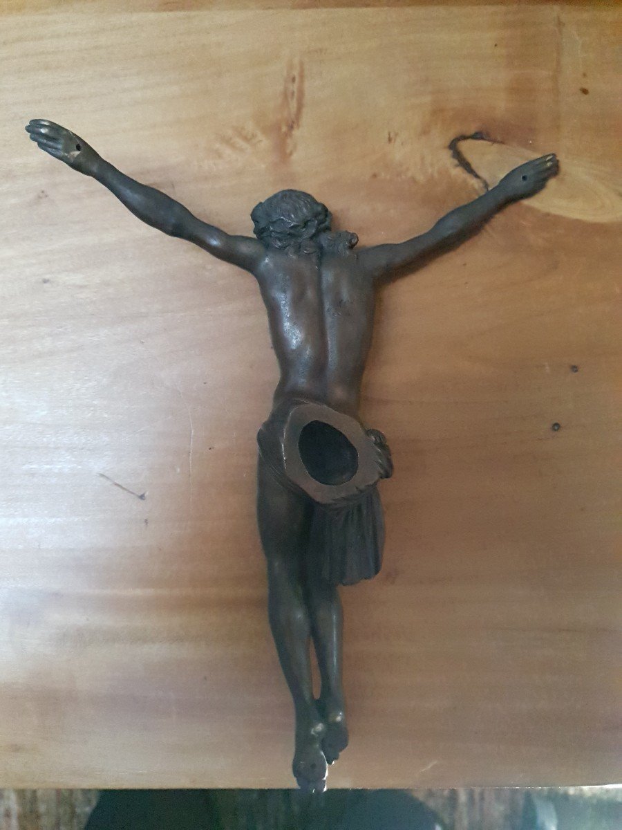 Norest - Bronze Subject - Christ Wall Mount - Sculpture - France Circa 1915-photo-2