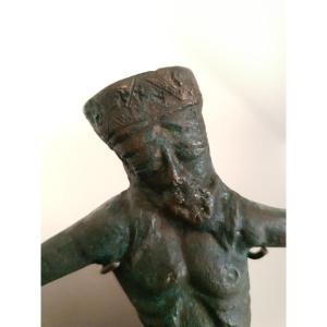 Christ - Sujet En Bronze - France Probablement  XVème 