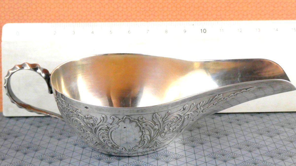 Medical: Amazing Baby Milk Tasting Cup, French Silver Minerve, 1900-photo-4