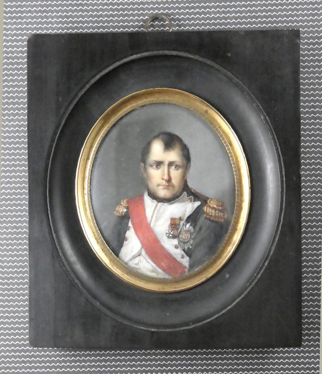 Miniature Portrait Of The Emperor, Anonymous, Early 19th Century