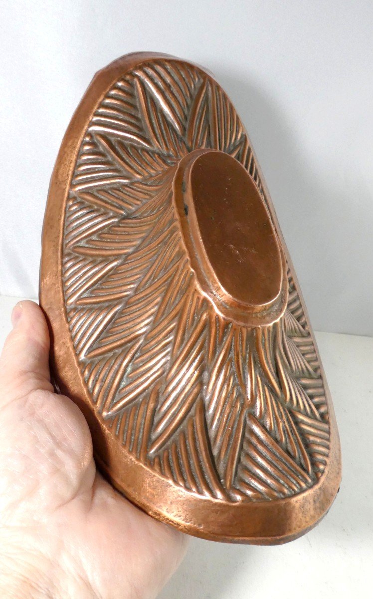 Collection: Basket Mold, Embossed Copper, 19th Century-photo-1