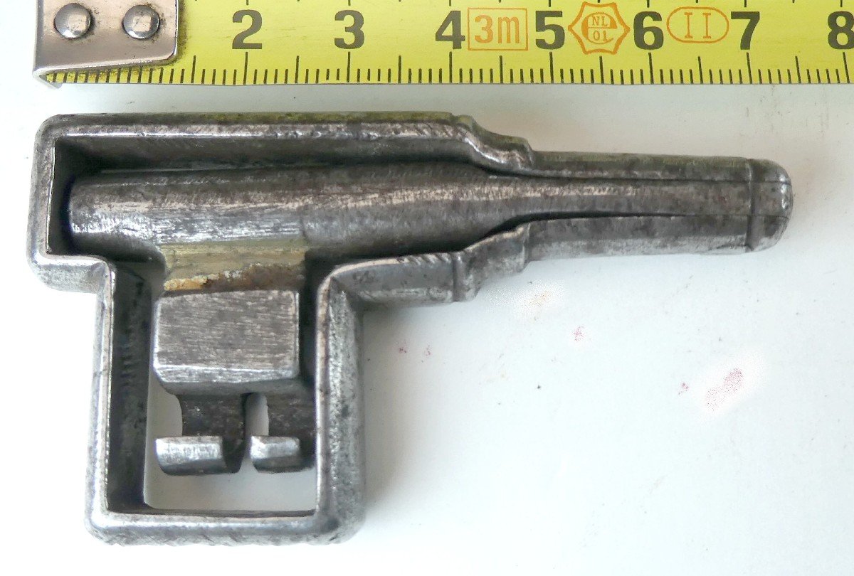 Beautiful Skeleton Key, Folding, No. 5, Late 18th Century-photo-2