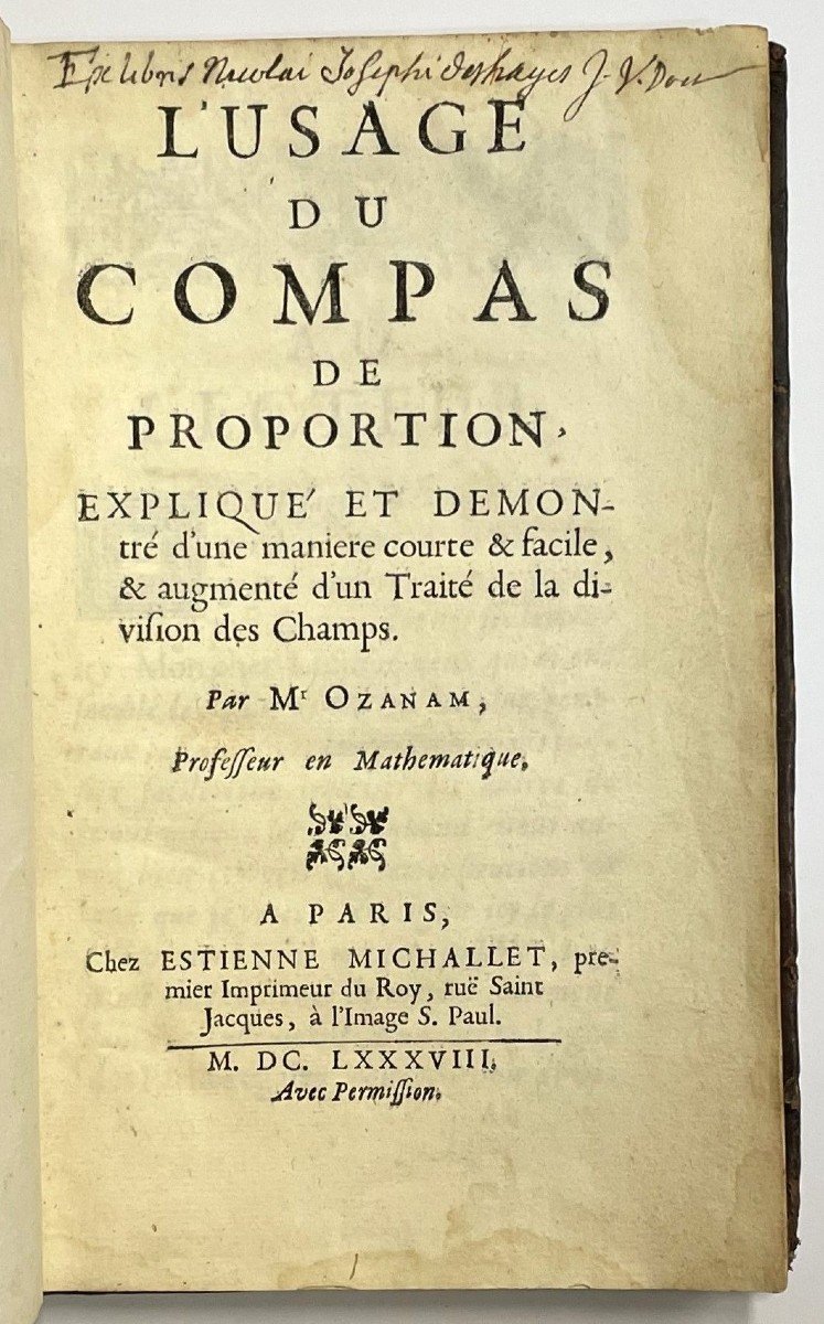 Beau Compas De Réduction 32cm, Fer Gravé, époque Louis XV, Rare !-photo-3