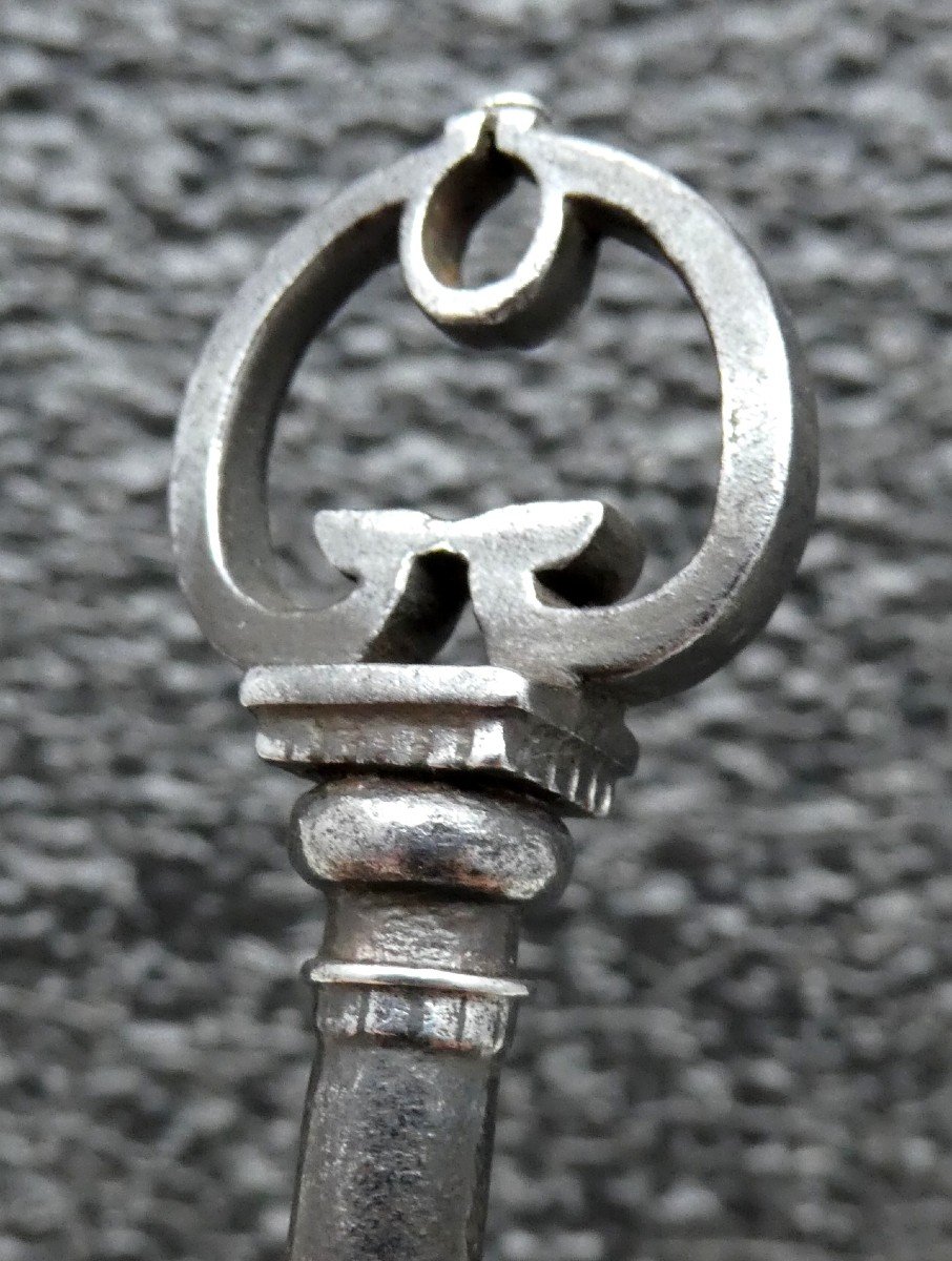 Beautiful Cassette Key, French Renaissance, Henri IV Period-photo-4