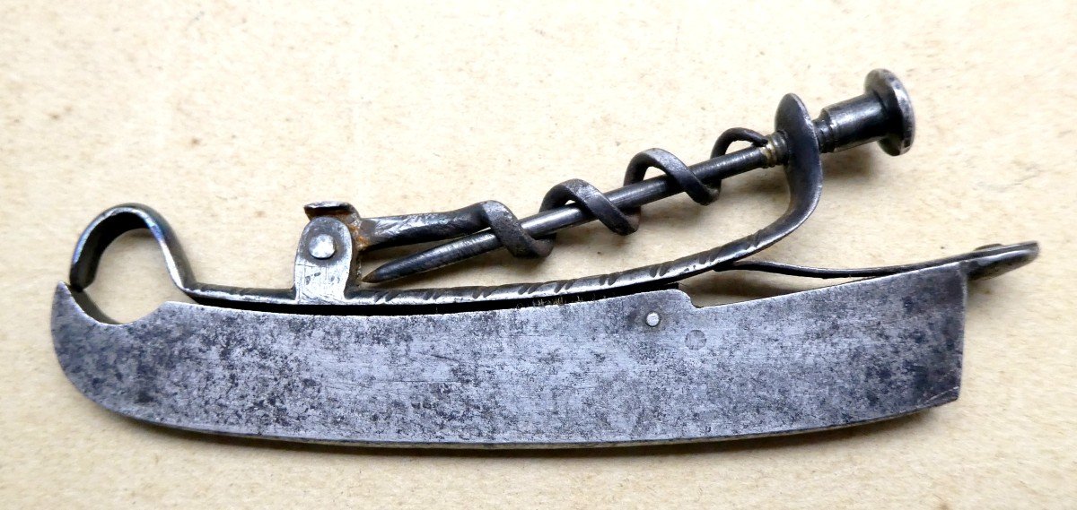 Arquebusier's Multiple Tool, Wrought Iron, 18th Century, 4 Functions