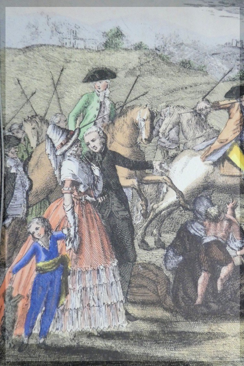 Il Berlingaccio, La Giostra, Stampe, L XVIIIe, 2 Gravures De Carnaval-photo-1