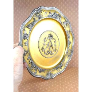 Etain d'Or, Royal Plate By Jules Brateau, Museum Quality