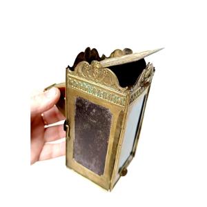 Riche Lanterne Pliante, 18e S, Provençale, Signée, Qualité Musée