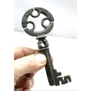 15th-16th Century Lantern Key, 11.8cm, Rare Model