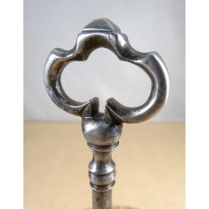 Beautiful Safety Key, France, Baroque Period, Atypical And Technical