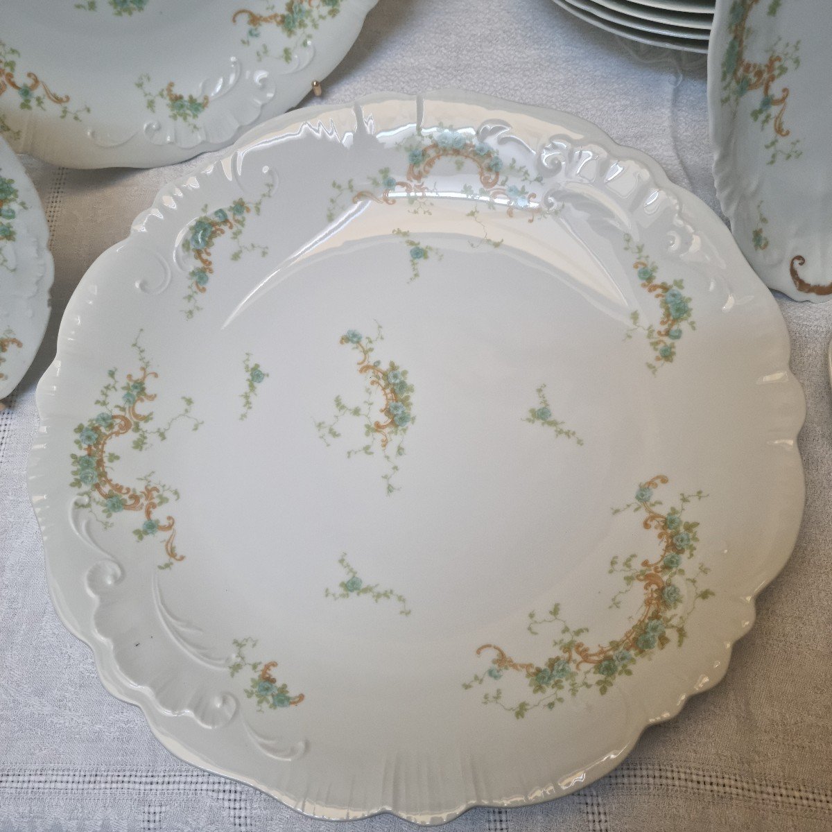 Important Limoges Porcelain Table Service By Pouyat Late Nineteenth-photo-3