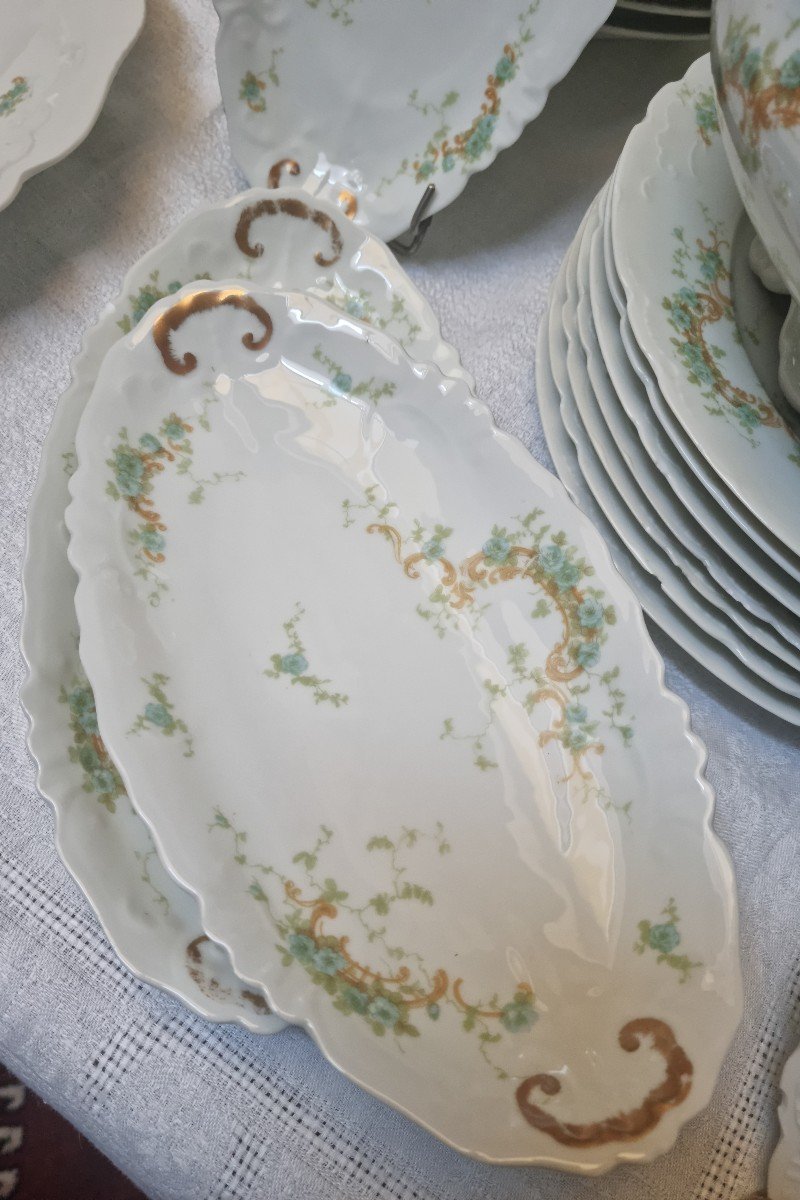 Important Limoges Porcelain Table Service By Pouyat Late Nineteenth-photo-4