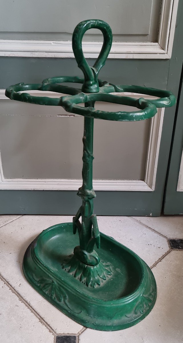 Umbrella Stand In Cast Iron Period 1900