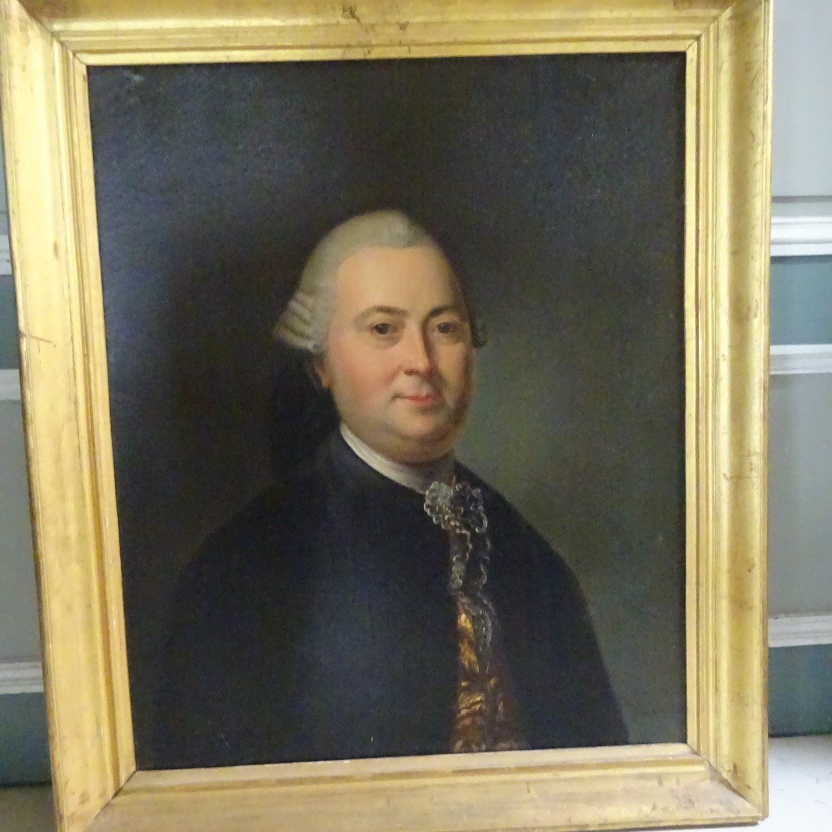 French School Of The 18th Century Portrait Of A Man Of Quality 