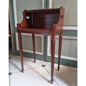 Louis XVI Period Bedside In Fruitwood