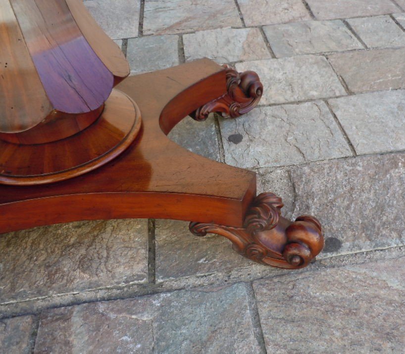 Mahogany Game Table-photo-3