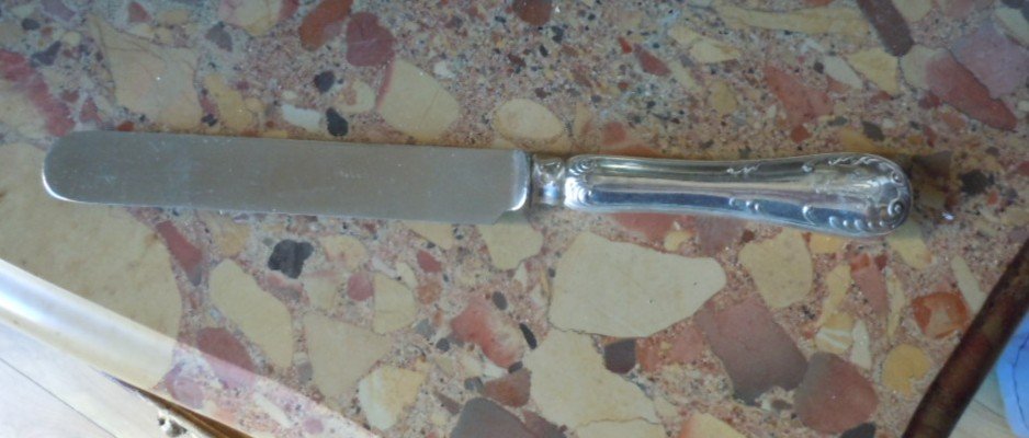 24 Silver Table Knives -photo-2