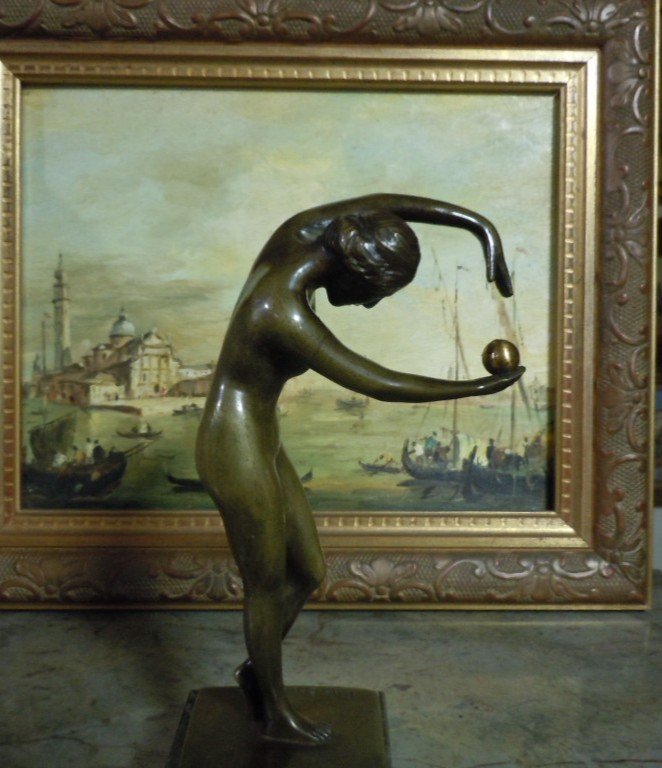 Art Deco Bronze By Paul De Boulongne-photo-4