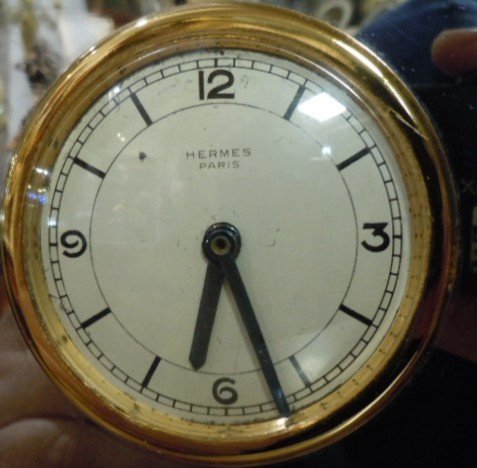 Hermes Et Dupre Lafon Pendule De Bureau-photo-3