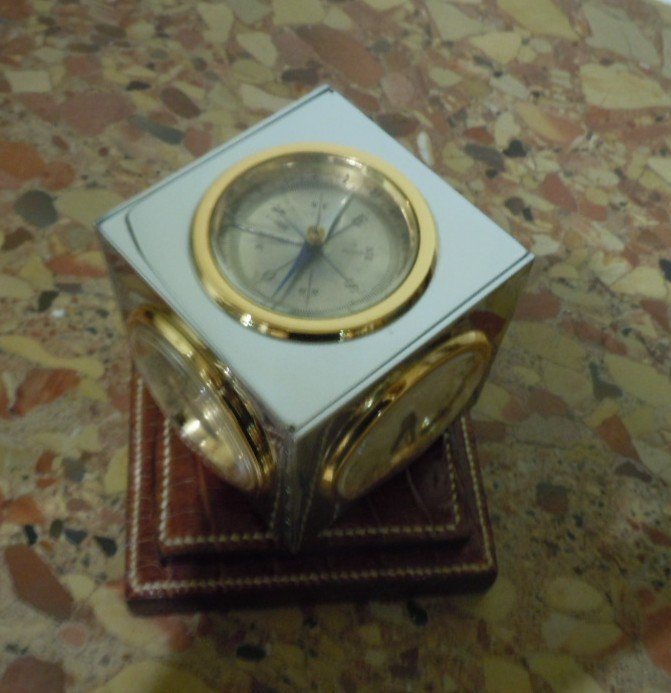 Hermes Et Dupre Lafon Pendule De Bureau-photo-4