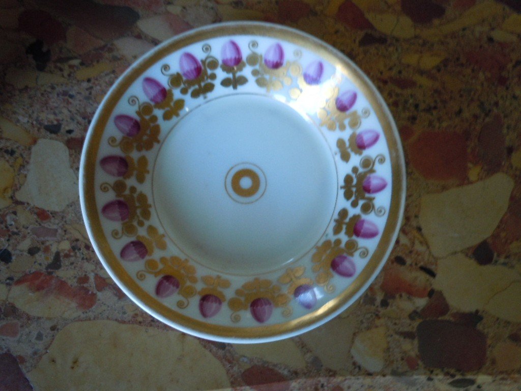 Tasse Litron En Porcelaine De Paris Debut 19eme Siecle-photo-3