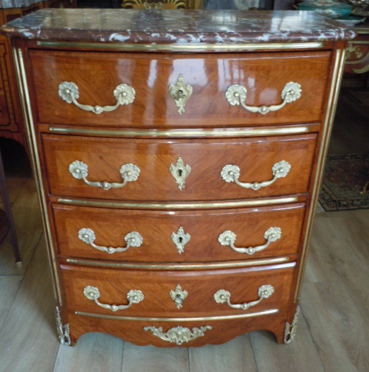 Commode De Style Louis XIV Epoque 19eme-photo-2