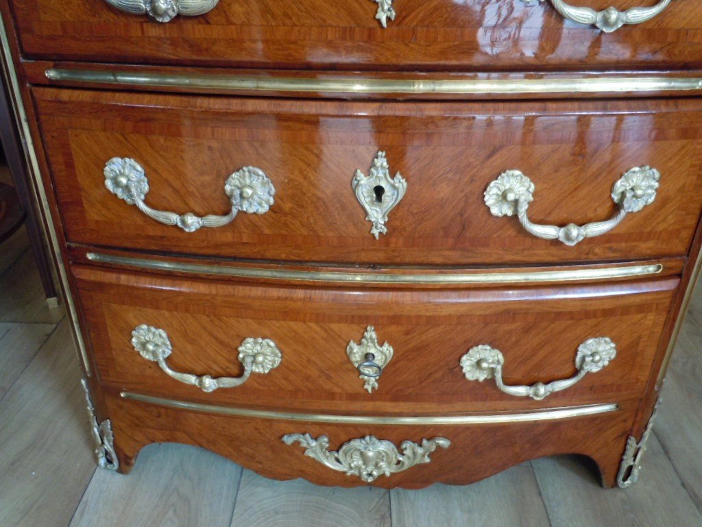 Commode De Style Louis XIV Epoque 19eme-photo-4