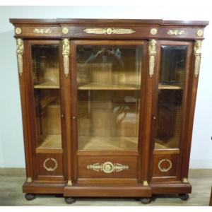 Empire Style Mahogany Library