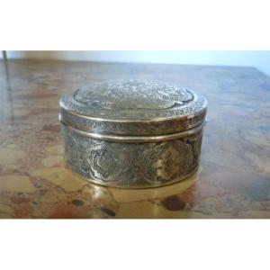 Round Box In Persian Sterling Silver