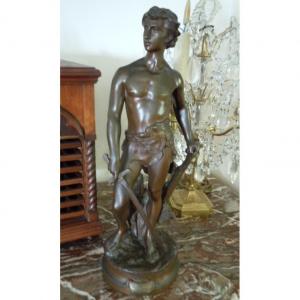 Bronze Le Devoir By Adrien Gaudez
