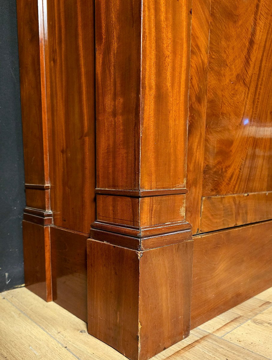 Late 19th Century Mahogany Bookcase. (276cm X 189cm)-photo-4