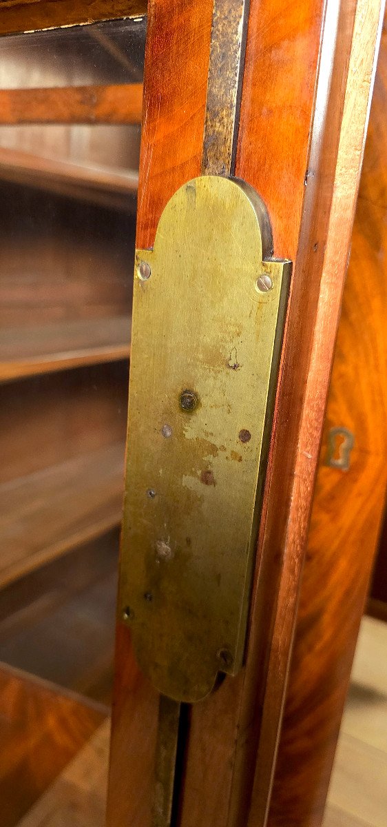 Late 19th Century Mahogany Bookcase. (276cm X 189cm)-photo-5