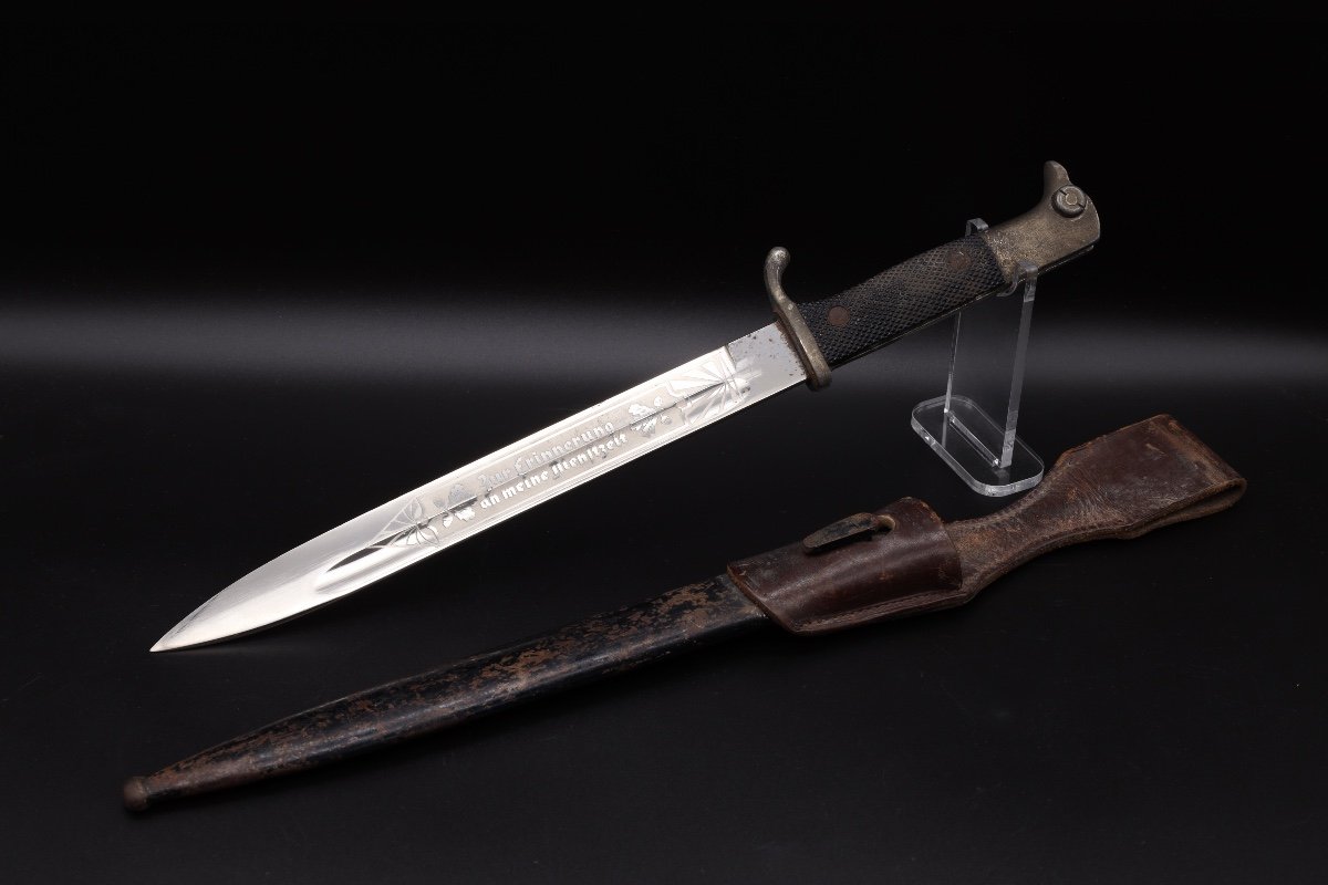 Etched Bayonet By E. Pack-photo-2