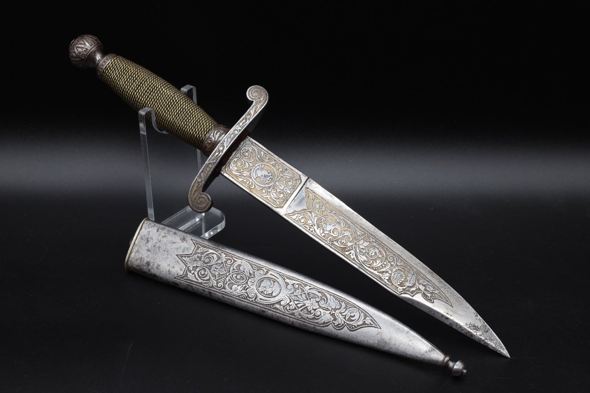 Steel Toledo Art Dagger-photo-3