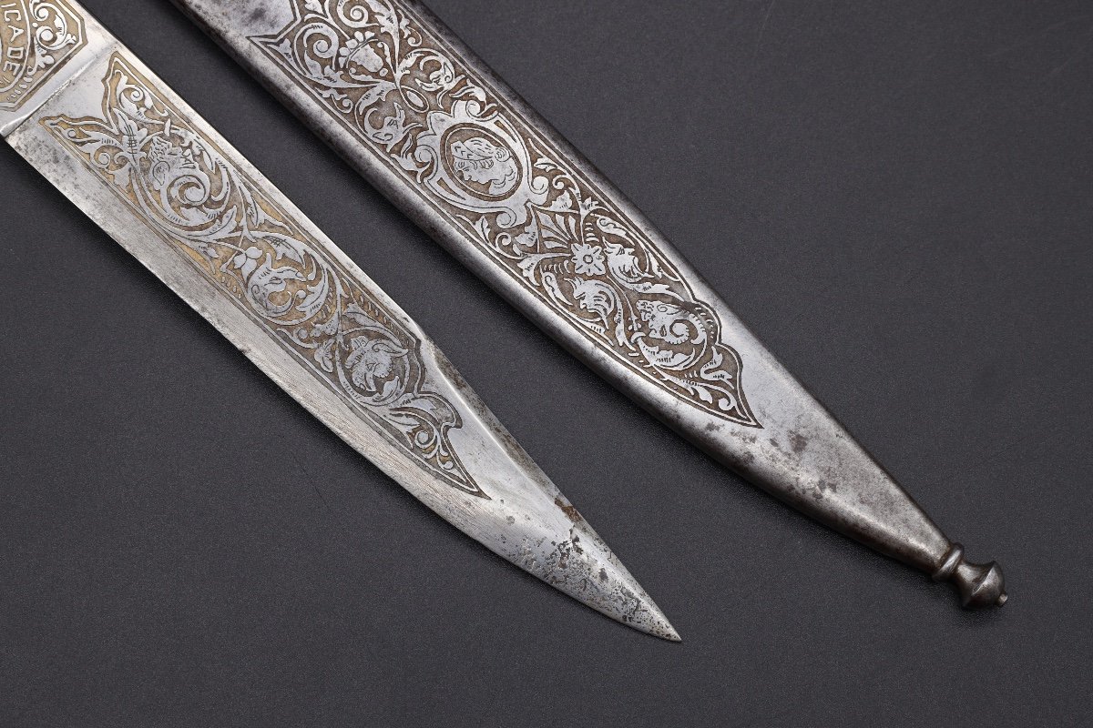 Steel Toledo Art Dagger-photo-2