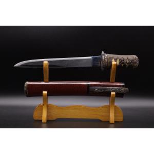 Japanese Samurai Tanto Avec Papiers De Hozon