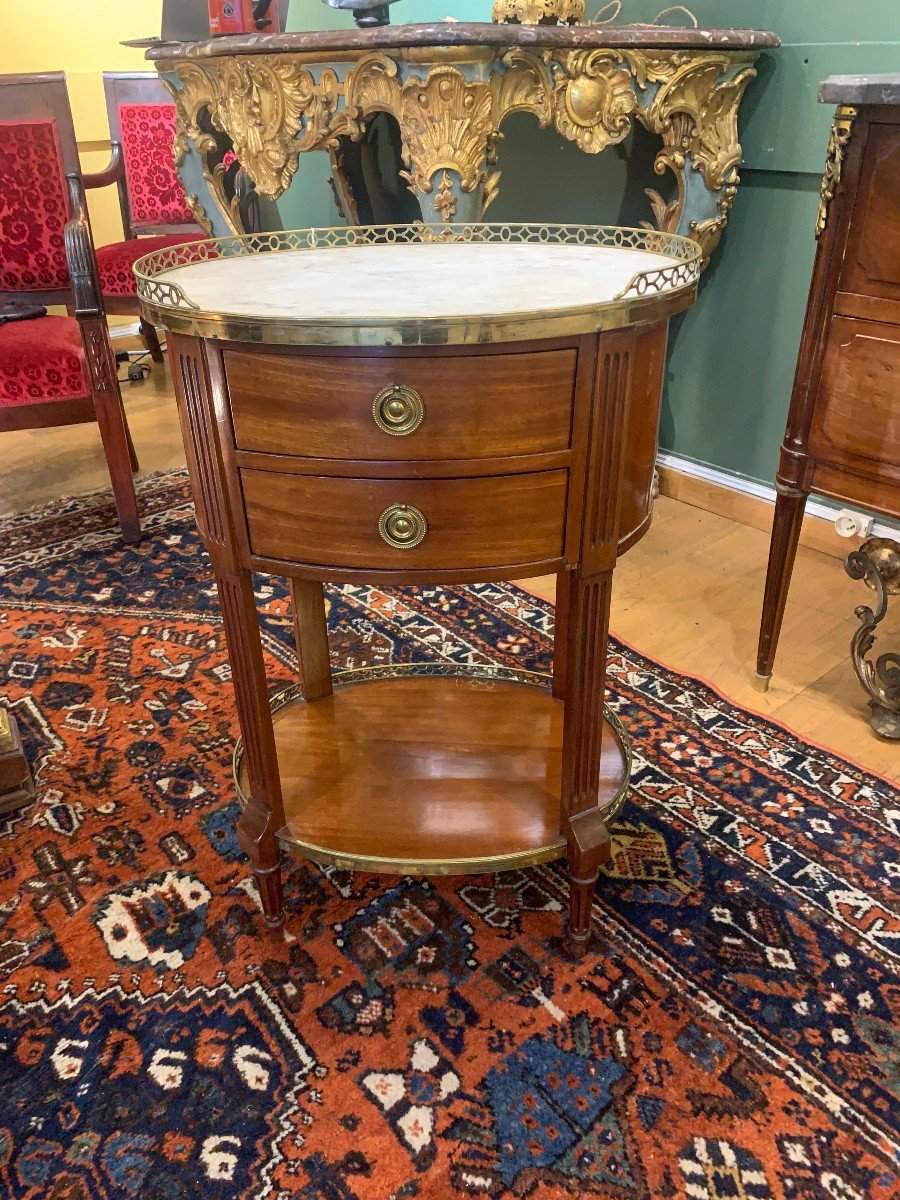 Table à En-cas De Style Louis XVI. Circa 1800-photo-1