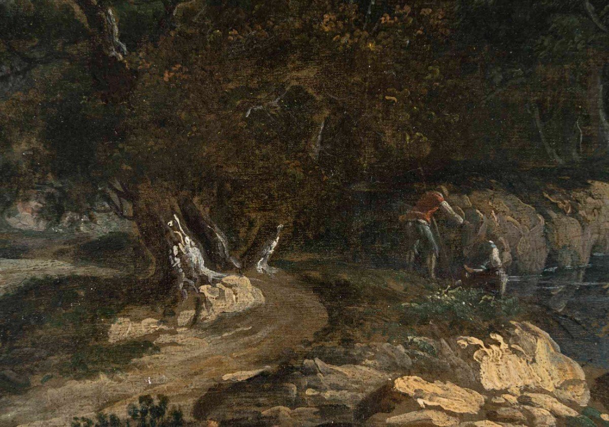 Paire de sous-Bois. Louis Philippe Crepin D’orléans 1772-1851. -photo-2