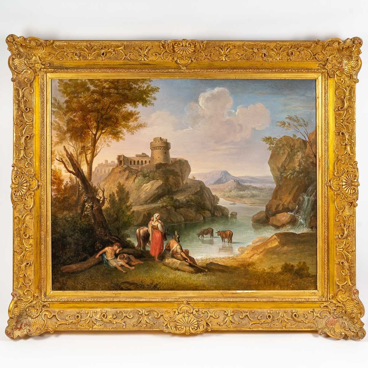 Landscape At La Tour. Late 18th